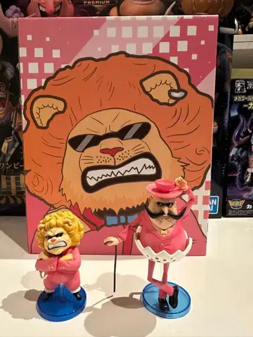 원피스 월드 콜렉터블 피규어 빅맘 해적단 페콤즈 타마고 남작