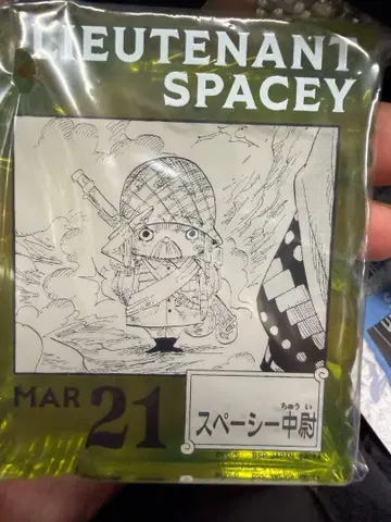 스페이시 중위 아크릴 블록 참 원피스