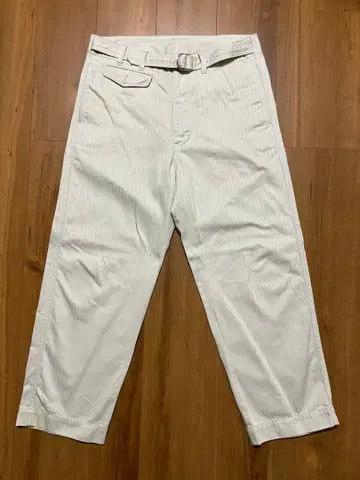 ts(s) 헤링본 벨티드 팬츠 일본제