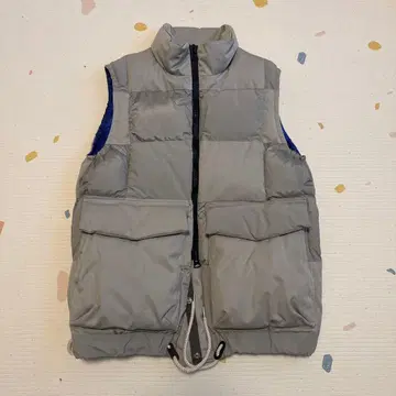 sacai Faux Suede Mix Vest 다운 베스트