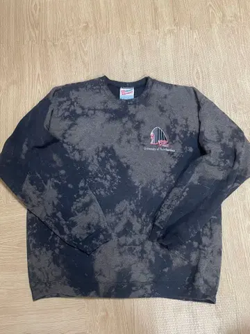 90s Hanes 맨투맨 귀 페이드 블리치