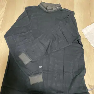 Titleist 블랙 하이넥 긴팔 셔츠 트레이닝복 LL