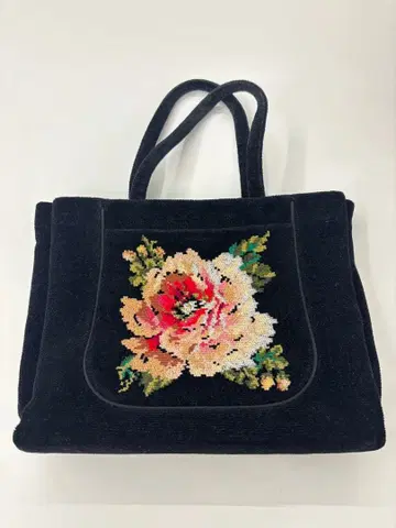 새상품급 FEILER 페이 백 장미