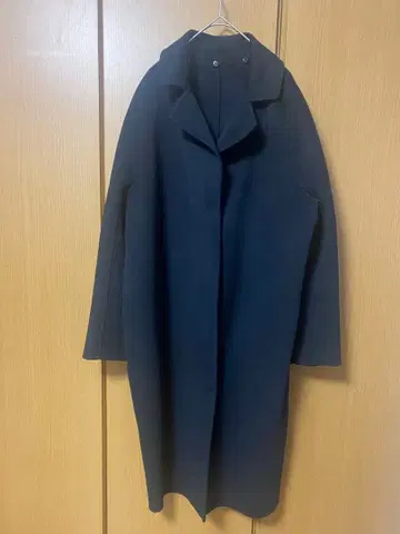 디노스 RULE 롱 코트 리버 코트 체스터 코트 블랙