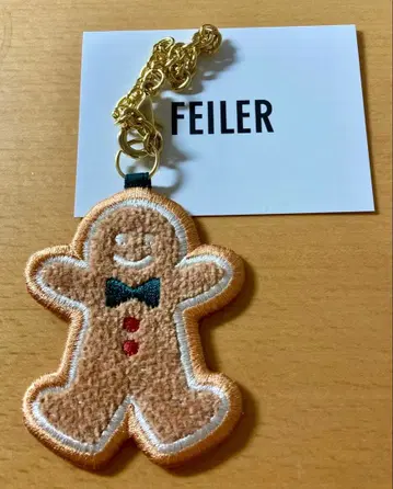 페일러 FEILER 러브러리 진저브레드맨 키링