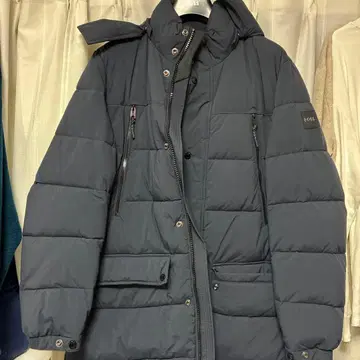 BOSS 다운 자켓 다크 그레이