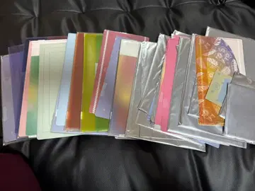 SEVENTEEN 카페 클리어 파일 세트