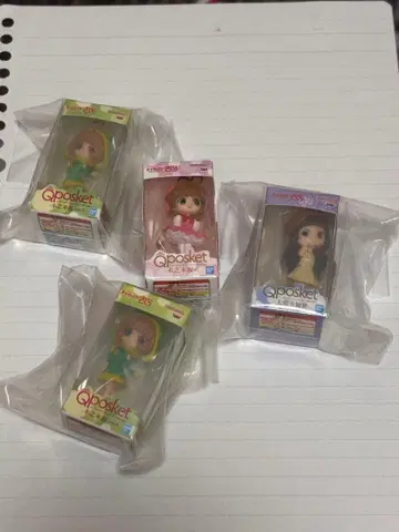 Qposket 카드캡터 사쿠라 4체 세트