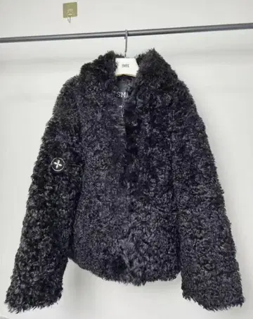 SMFK 후드 부착 양모 보아 후드티