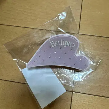 Bicolor Heart Twinkle Hair Clip pink