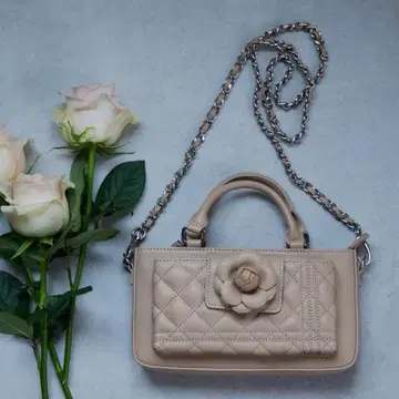 riu Rose phone bag 베이지
