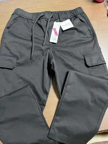 [미사용 새상품] 스트레치 클린 카고 팬츠 남성용 L 사이즈
