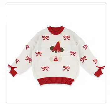 디즈니 크리스마스 리루린린 니트 스웨터 2025 택 포함
