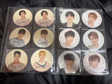 SEVENTEEN 카페 코스터 메시지 카드 세트