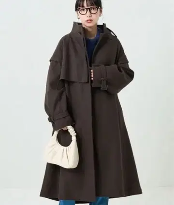 FREAK'S STORE 울리 스탠드 트렌치코트 / 2WAY 코트