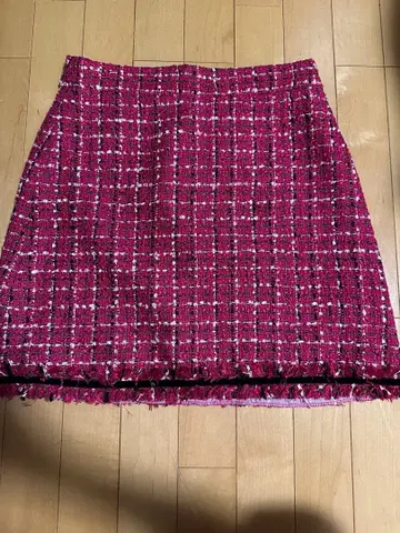 [새상품급] kate spade 핑크 트위드 스커트