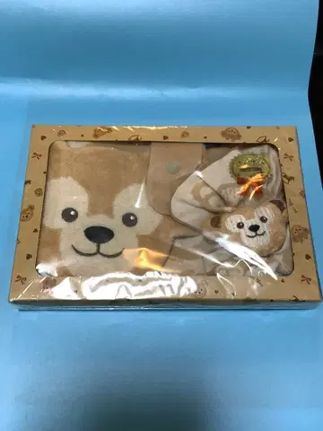 더피 Duffy 턱받이 거즈 손수건 딸랑이 세트