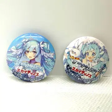 SNOW MIKU 2019 마그넷 2개 세트