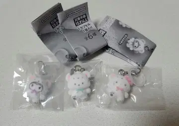 메지루시 액세서리 산리오 캐릭터즈 포근포근 스노우 3종 세트