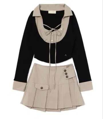 andmary Robin girls set up beige