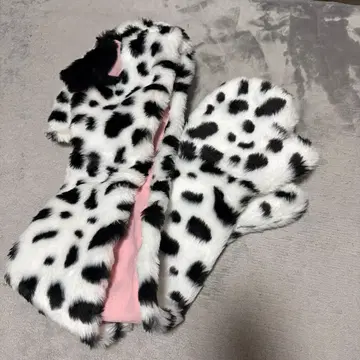 디즈니 101마리 강아지 머플러 팬캡