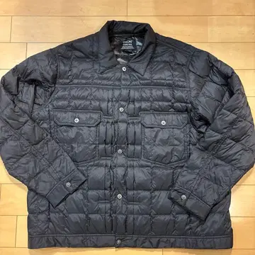 TAION 다운 자켓 4XL 블랙