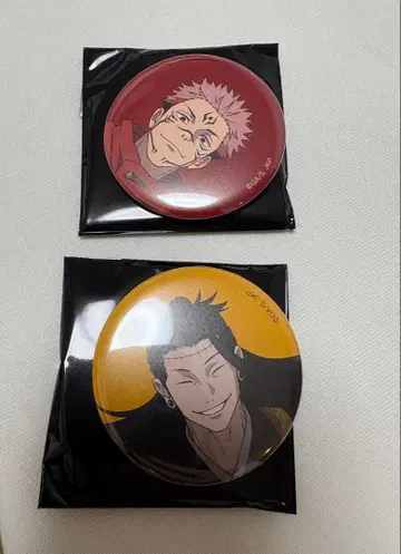 주술회전전 시부야 사변 캔뱃지 스쿠나 켄자쿠