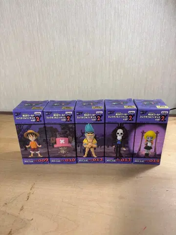 원피스 컬렉션 2 피규어 세트