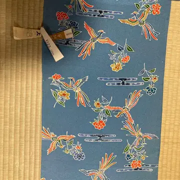 류큐 빙가 봉황 무늬 옷감