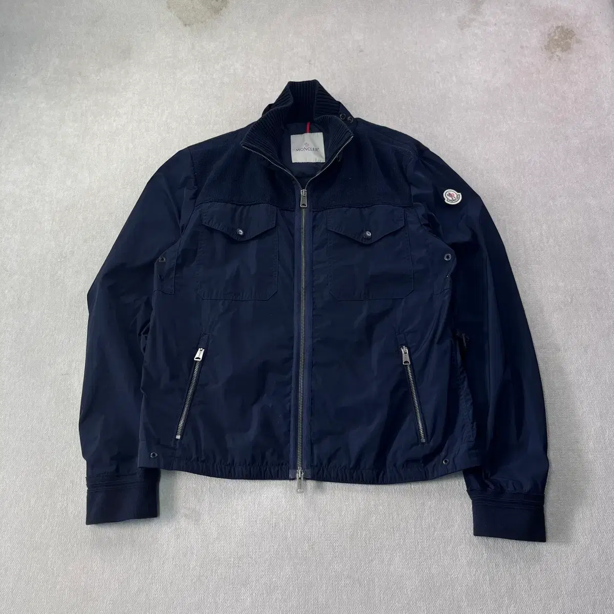 100 Moncler Corduroy Mix Windbreaker Jacket