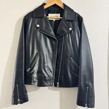 Ray BEAMS 라무 가죽 자켓 라이더스