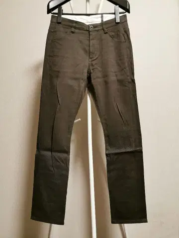 카즈유키 쿠마가이 코튼모달 스트레치 데님 조퍼스 팬츠 브라운 계열