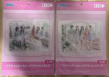 ILLIT 플래티넘 잡화 빅 아크릴 스탠드 2종