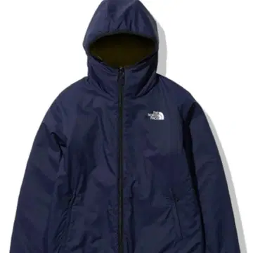 THE NORTH FACE 네이비 리버서블 테크 에어 후디 XL