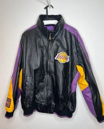 로스앤젤레스 레이커스 가죽 자켓