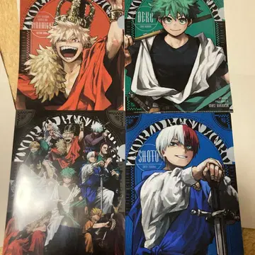 최강 점프 히로아카 신십걸 클리어 파일 4장 세트