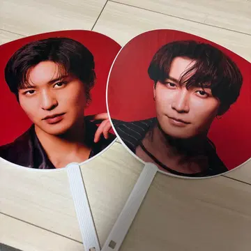 SnowMan 점보 부채