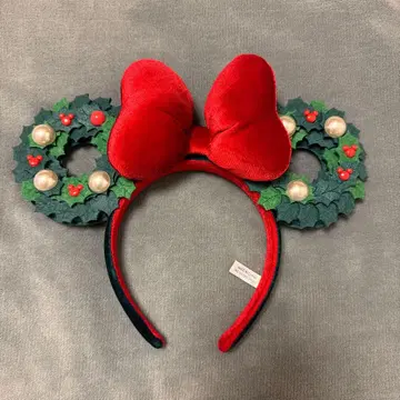 크리스마스 리스 머리띠 디즈니 크리스마스 2024
