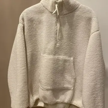 URBAN RESEARCH DOORS 플리스 자켓 아이보리