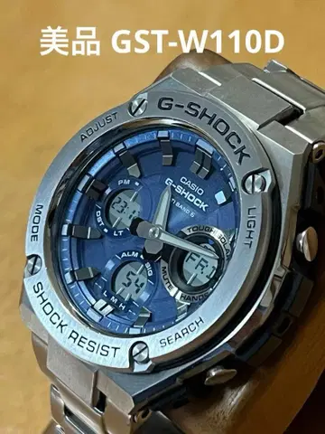 [ 새상품급 ] G-SHOCK GST-W110D 전파 솔라