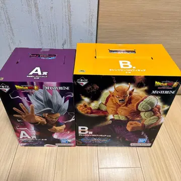 드래곤볼 슈퍼 슈퍼히어로 제일복권 2체 세트 오반 비스트 오레콜로