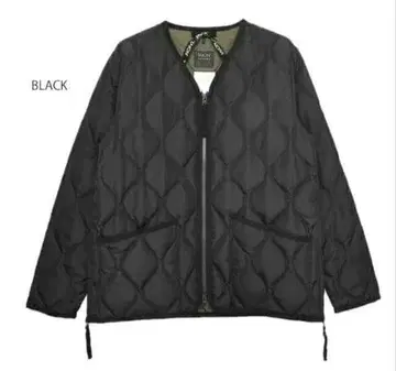 TAION 타이온 이너 다운 자켓 A 밀리터리 지퍼 V넥