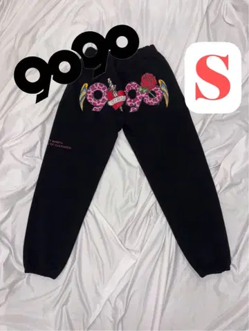 9090 girl x Ed Hardy 90 Logo Sweat Pants