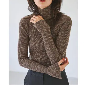 TODAYFUL/투데이풀 슬라브 터틀 니트