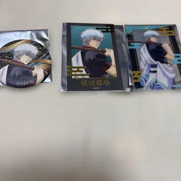 은혼 난자타운 사카타 긴토키 구매 혜택 카드 캔뱃지