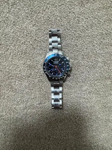 TECHNOS 크로노그래프 남성용 손목시계 스테인리스 정크