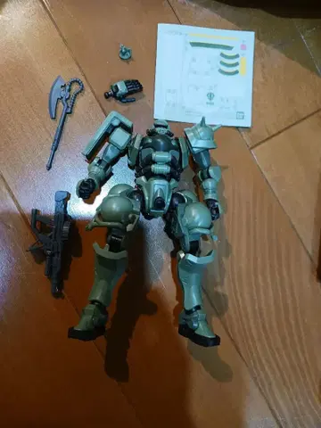 HG 기동전사 건담 GQuuuuuuX 정크 지크 액스 HG