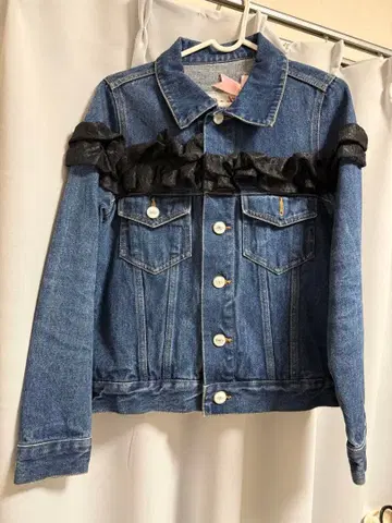 시크릿허니 곰 데님 자켓