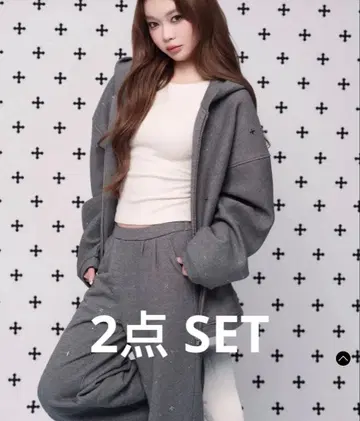 ANDWANG Kirakira 셋업 gray M