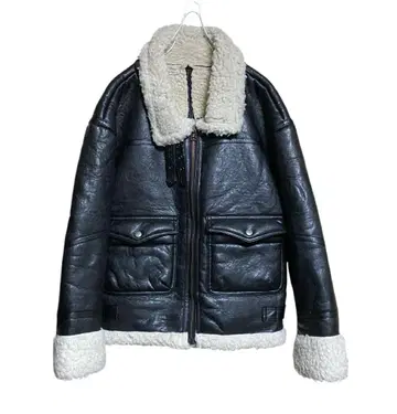 [ 새상품급 ] moussy 플라이트 자켓 블랙